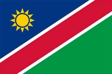 Namibia Aufkleber 8 x 5 cm super günstig VPE 10 Stück
