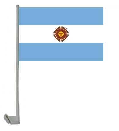 Argentinien Autoflagge 30x40 cm