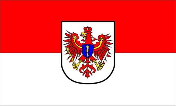 Brandenburg (alt) Flagge 90x150 cm