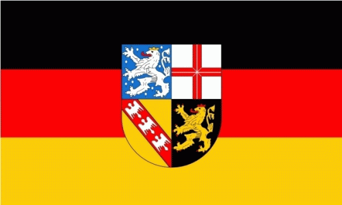 Saarland Flagge 60x90 cm