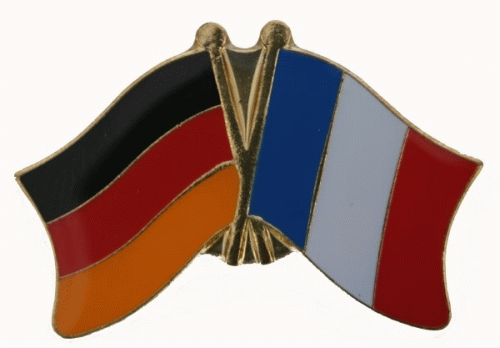 Deutschland / Frankreich Freundschaftspin