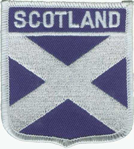 Schottland Wappenaufnäher / Patch