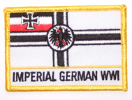 Kaiserliche Marine, RKF, Imperial German Aufnäher / Patch mit Schrift