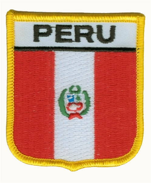 Peru Wappenaufnäher / Patch