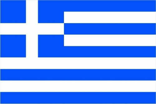 Griechenland Hohlsaum/Tunnel Flagge 60x90 cm Sonderpreis