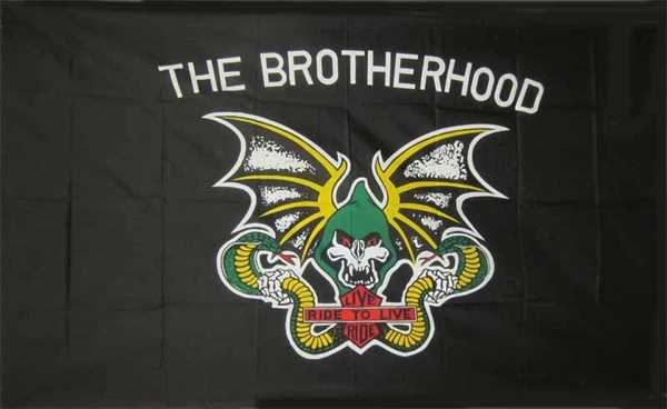 The Brotherhood Flagge 90x150 cm,160 Dernier (G)