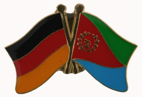 Deutschland / Eritrea Freundschaftspin