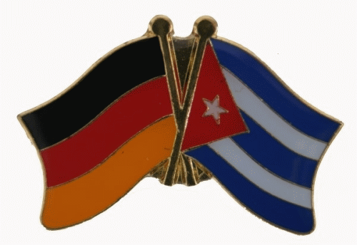 Deutschland / Kuba Freundschaftspin