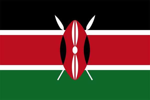 Kenia Flagge 60x90 cm