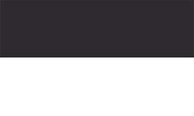 Schwarz-Weiß (2 Streifen) Bootsflagge 30x45 cm