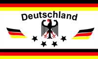 Deutschland 1  4 Sterne Flagge 90x150 cm Deutschland 1  4 Sterne Flagge 90x150 cm