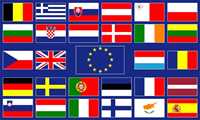 Europa 28 Länder Flagge 90x150 cm Europa 28 Länder Flagge 90x150 cm