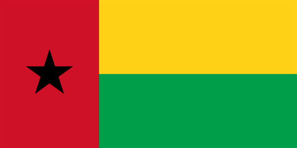 Guinea Bissau Flagge 90x150 cm