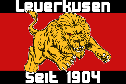 Leverkusen 1904 Flagge 90x150 cm