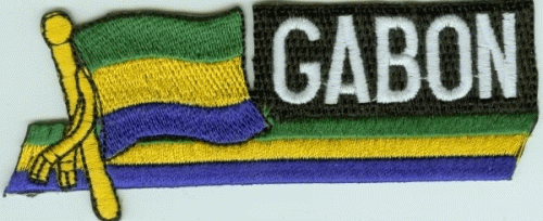 Gabun Sidekickaufnäher Patch
