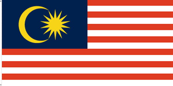 Malaysia Flagge 90x150 cm