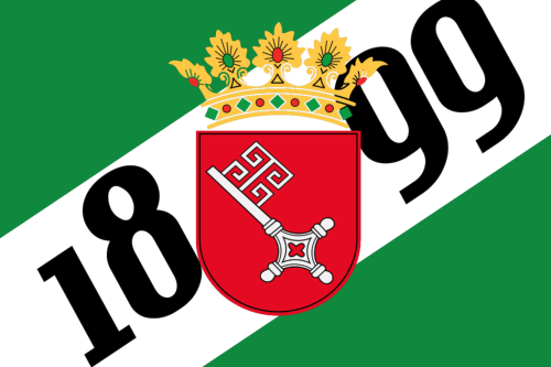 Bremen 1899 Flagge 90x150 cm