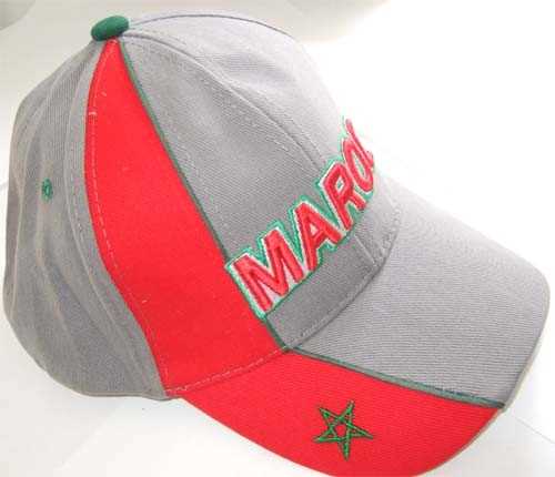 Marokko mit Aufschrift Maroc Baseballcap Sonderangebot