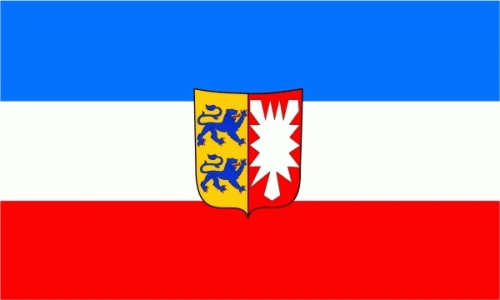 Schleswig-Holstein Flagge 60x90 cm,160 Dernier (G)