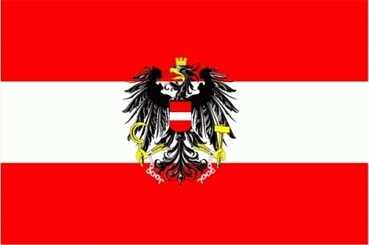 Österreich mit Wappen Aufkleber 8 x 5 cm super günstig VPE 10 Stück