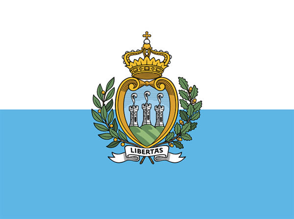 San Marino Flagge 90x150 cm