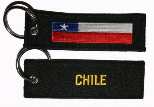 Chile Schlüsselanhänger