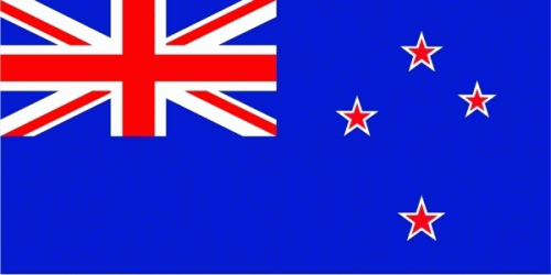 Neuseeland Bootsflagge 30x40 cm Abverkauf