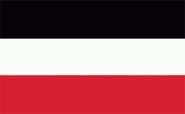 DR- Reichsflagge / Jemen Aufkleber 8 x 5 cm super günstig VPE 10 Stück