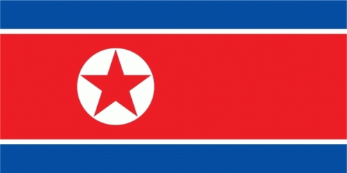 Nordkorea Flagge 90x150 cm