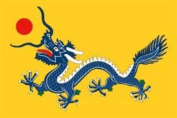 Chinesischer Drache Chinese Dragon Flagge 90x150 cm