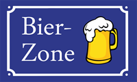 Bier Zone Flagge 90x150 cm Bier Zone Flagge 90x150 cm
