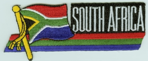 Südafrika Sidekickaufnäher Patch