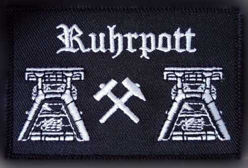 Ruhrpott Aufnäher / Patch 5,5 cm x 9 cm