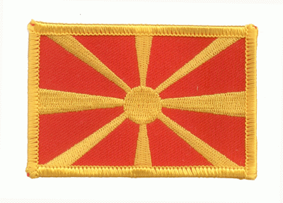 Mazedonien Aufnäher / Patch