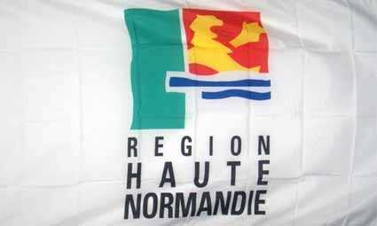 Haute-Normandie Regionalrat Flagge 90x150 cm Sonderpreis