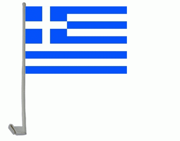 Griechenland Autoflagge 30x40 cm