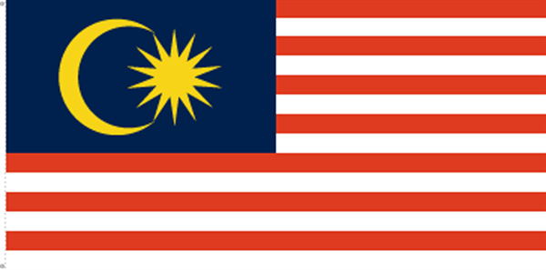 Malaysia Flagge 60x90 cm