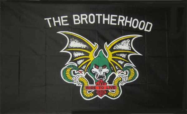 The Brotherhood Flagge 60x90 cm,160 Dernier (G) Sonderpreis