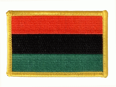 African American Afro Aufnäher / Patch