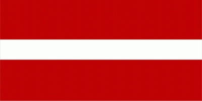 Lettland Bootsflagge 30x40 cm Abverkauf