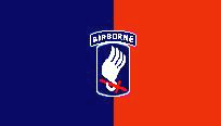 Airborne 173 th Airborne Flagge 90x150 cm