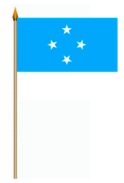 Mikronesien (Föderierte Staaten) Stockflagge 30x45 cm