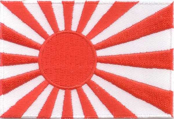 Japan Kriegsflagge Aufnäher / Patch