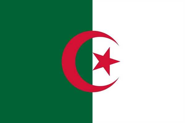 Algerien Hohlsaum/Tunnel Flagge 60x90 cm Sonderpreis