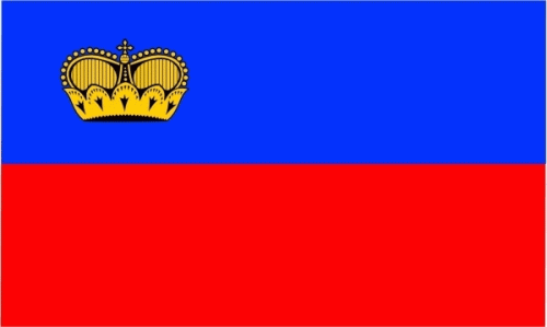 Liechtenstein (Fürstentum) Flagge 90x150 cm