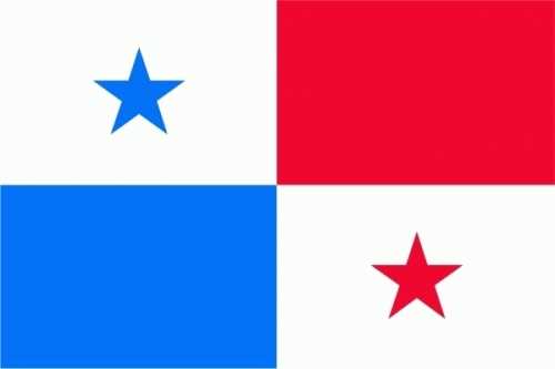 Panama Bootsflagge 30x45 cm